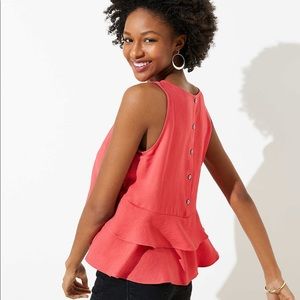 3/$15 BNWT tiered back shell tank